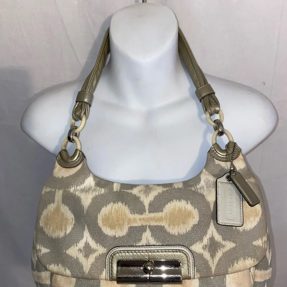 Coach Kristin Ikat Small Shoulder Bag